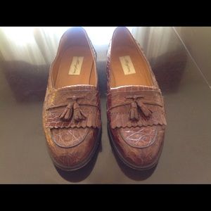 Genuine Crocodile Mezlan loafers